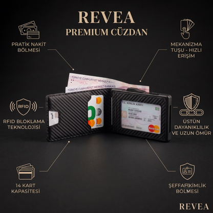 Revea Özel Üretim Premium Cüzdan