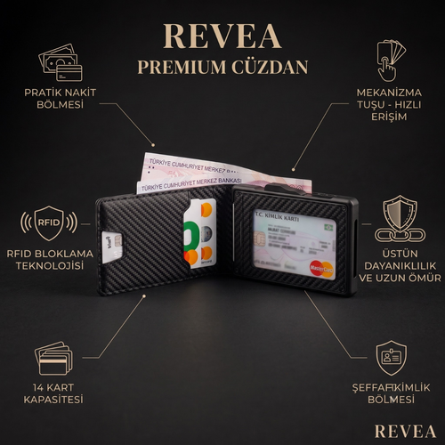 Revea Özel Üretim Premium Cüzdan