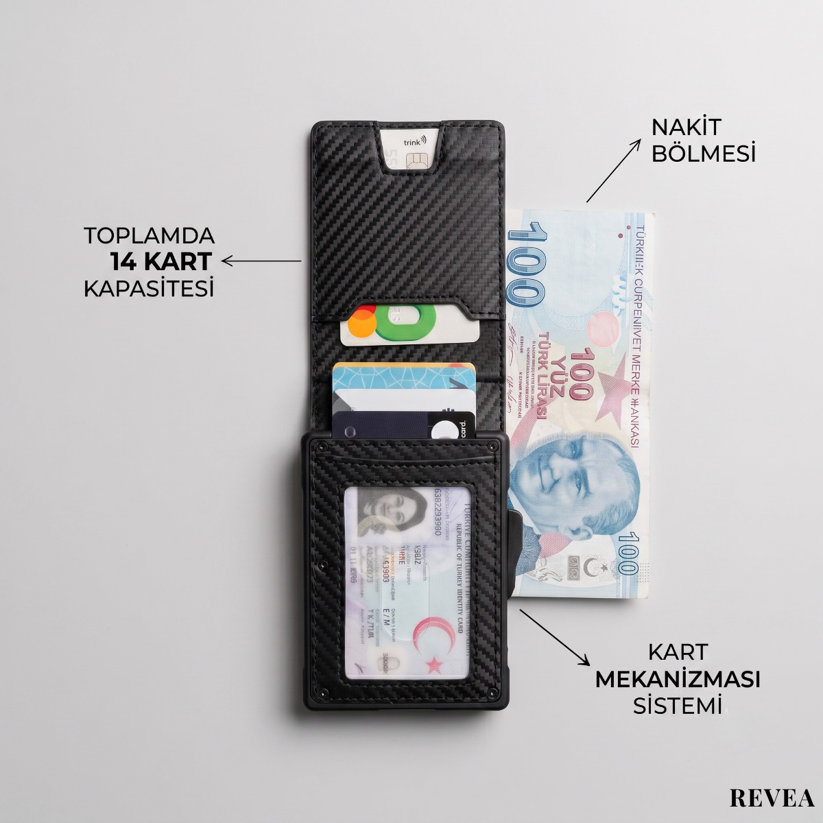 Revea Özel Üretim Premium Cüzdan
